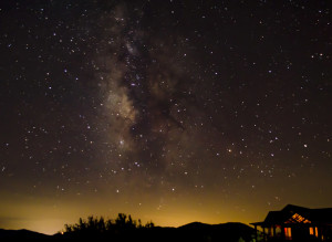 Milky Way above Grassland Mountain-by Alan Davis