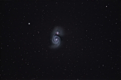 Messier 51 (M51) Whirlpool Galaxy